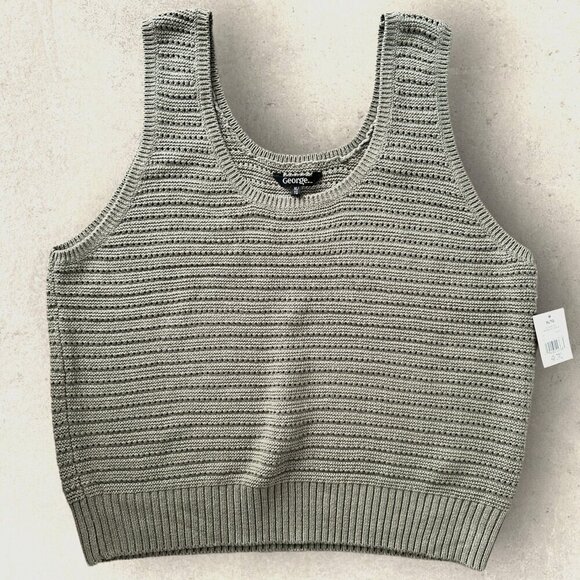 George Tops - NWT George Crochet Tank Top in Olive Green XL and XXL Sizes Available